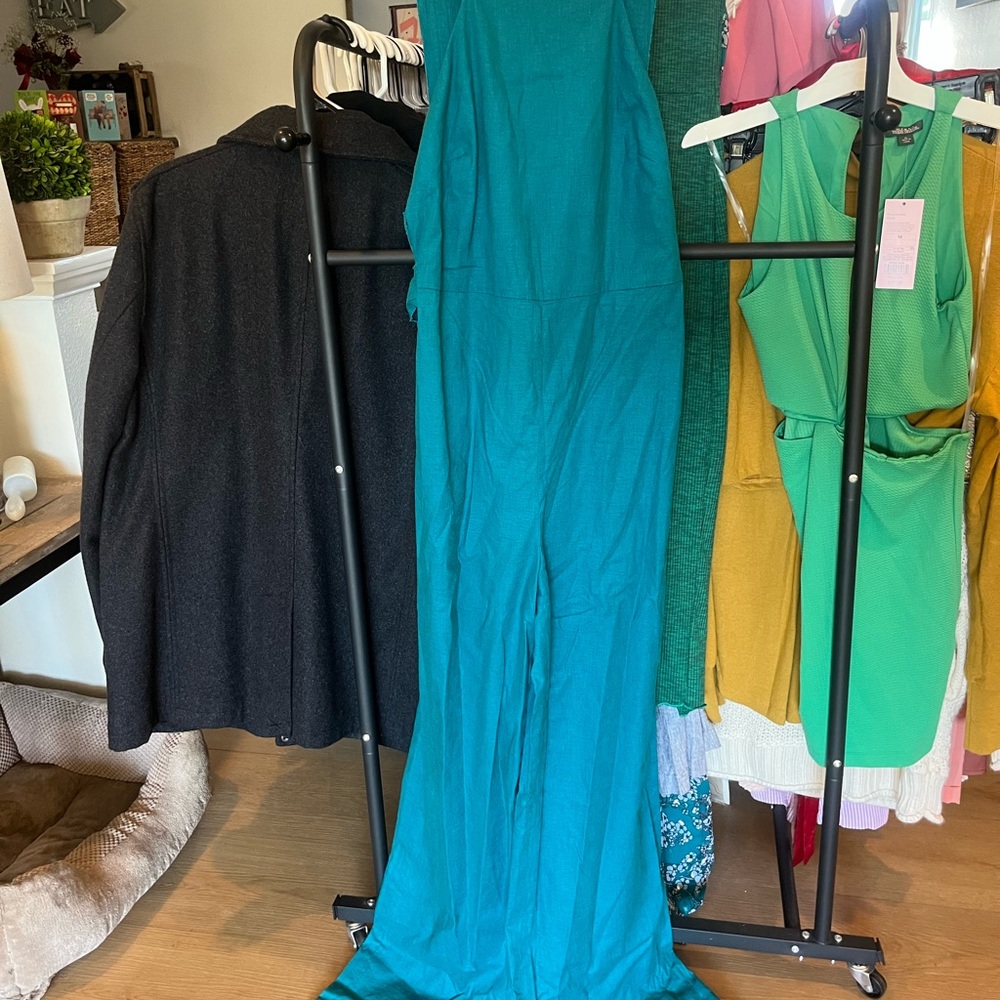 House of Harlow Teal Jumpsuit
